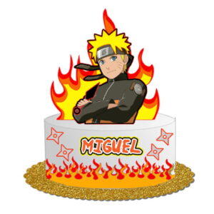 259 Arquivo topo de bolo Naruto + 3 arquivos da loja