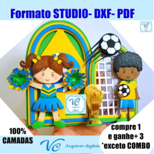 450- Arquivo de Corte Topo Copa do Mundo Bebe Menina Menino
