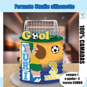 453- Arquivo de Corte Topo Copa do Mundo Bebe Menino