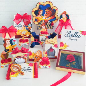 a Bela e a Fera Kit 17 -arquivos de Corte Studio e Pdf- 2203