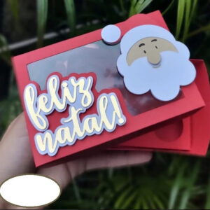 Arquivo Corte Caixa Natal 4 Doces