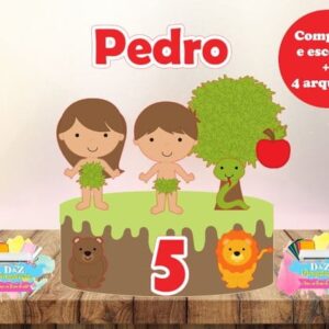 Arquivo Corte - Topo Adão E Eva-cod-415