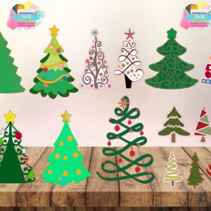 Arquivo Corte - Arvore De Natal (combo)-cod-557