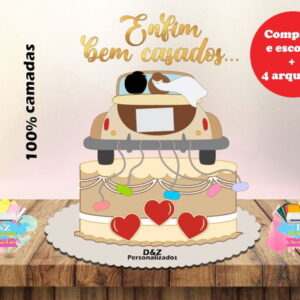 Arquivo Corte - Topo Casamento 2-cod.1056