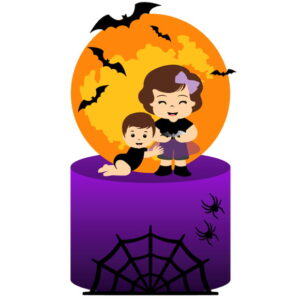 Arquivo Corte: Topo de Bolo Baby Halloween