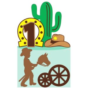 Arquivo Corte: Topo de Bolo Cavalo 003