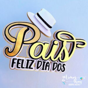 Arquivo Corte: Topo de Bolo Dia dos Pais 066