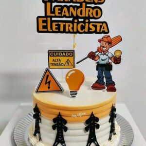 REF.07 Arquivo Corte Topo de Bolo Eletricista