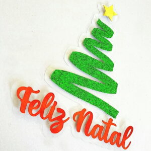 Arquivo Corte Topo de Bolo Feliz Natal