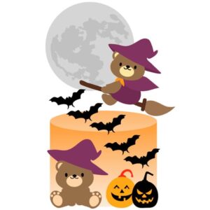 Arquivo Corte: Topo de Bolo Halloween 028