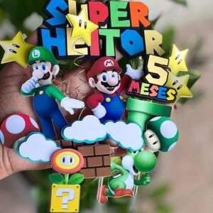 Arquivo Corte: Topo de Bolo Mario Bros 004