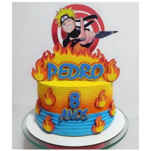 Arquivo Corte Topo de Bolo Naruto