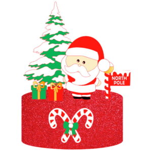 Arquivo Corte: Topo de Bolo Natal 0129