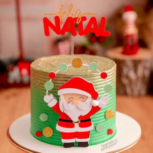 Arquivo Corte: Topo de Bolo Natal 142