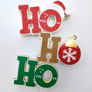 Arquivo Corte: Topo de Bolo Natal Hohoho 027