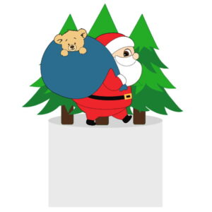 Arquivo Corte: Topo de Bolo Natal Papai Noel 063