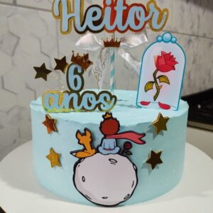 Arquivo Corte topo de bolo pequeno príncipe