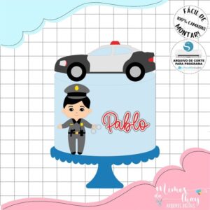 Arquivo Corte: Topo de Bolo Polícia 001