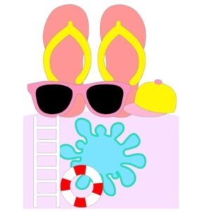 Arquivo Corte: Topo de Bolo Pool Party 002