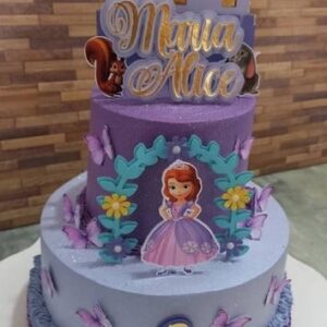 Arquivo Topo Bolo Princesa Sofia + 4 Arquivos a Sua Escolha