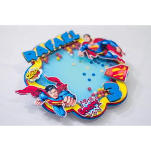 Arquivo Corte: Topo de Bolo Super Man 004