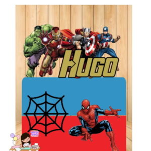 Arquivo Corte Topo de Bolo Vingadores