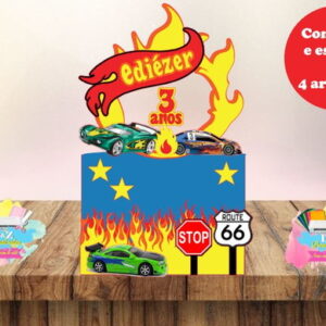 Arquivo Corte - Topo Hot Wheels-cod-748