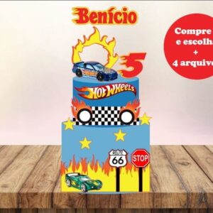 Arquivo Corte - Topo Hotwheels-COD.232