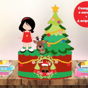 Arquivo Corte - Topo Natal 17-cod.735