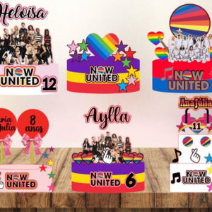 Arquivo Corte - Topo Now United (combo) -cod-387