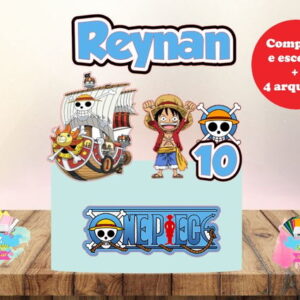 Arquivo Corte - Topo One Piece -cod-410