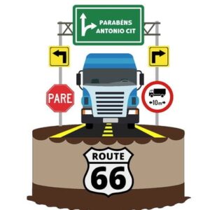 Kit com 5 arquivos de corte 01-CAMINHÃO TOPO EM CAMADAS