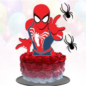 Kit com 5 arquivos de corte 06-HOMEM ARANHA TOPO EM CAMADAS