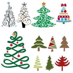 Arquivo de Corte - topo de bolo Arvores de natal