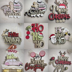Arquivo de Corte 9 Topos de Bolo Natal Studio/svg #7584