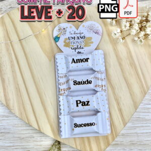 Arquivo de Corte Card Balinhas Ano Novo 2024