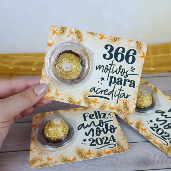 Arquivo de Corte Card Blister Ano Novo 2024 - Imagem 2