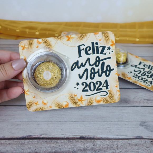 Arquivo de Corte Card Blister Ano Novo 2024 - Imagem 4
