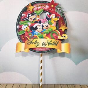 Arquivo de Corte CI Topo Natal 11 Mickey -Studio e PDF