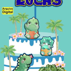 Arquivo de Corte Dinossauro Baby 2 - Cod012