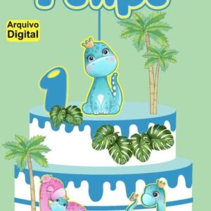 Arquivo de Corte Dinossauro Baby - Cod007
