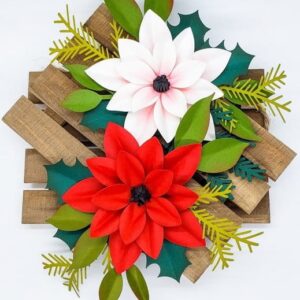 arquivo de corte enfeite floral