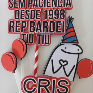 Arquivo de Corte Flork Rep Bardei Menino - Cod009