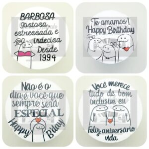 Arquivo De Corte Kit 7 Topo Bento Cake 2