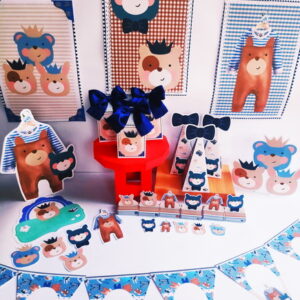 Arquivo de Corte Kit Festa Pronta Baby Boy 01 - Studio/PDF