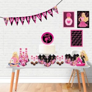 Arquivo de Corte Kit Festa Pronta Barbie 02 - Studio/PDF