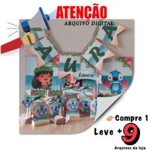 Arquivo de Corte - Lilo And Stitch - 001