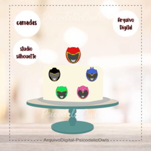 Arquivo de Corte Power Rangers Dino
