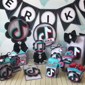 Arquivo de corte Tik tok STUDIO,PDF E PNG 069