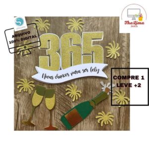Arquivo de Corte Topo 365 Novas Chances Reveillon